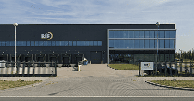 VELMARK distribution center in Rozenburg, Netherlands, located at Changiweg 9, 1437 EP.