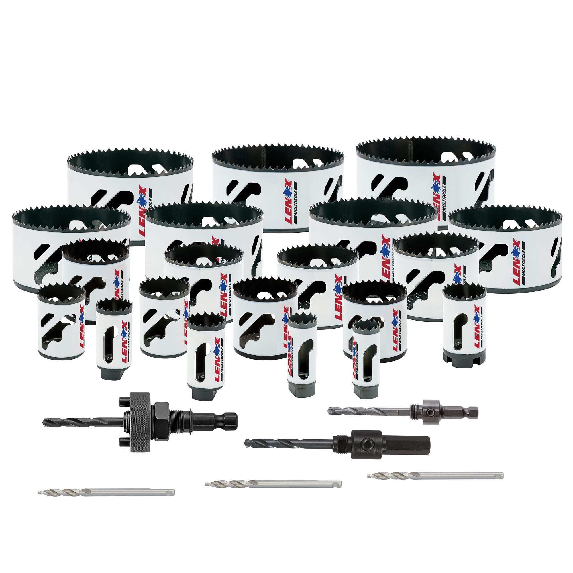 Lenox 308042000G hole saw kit — Lenox 308042000G kit de sierra copa
