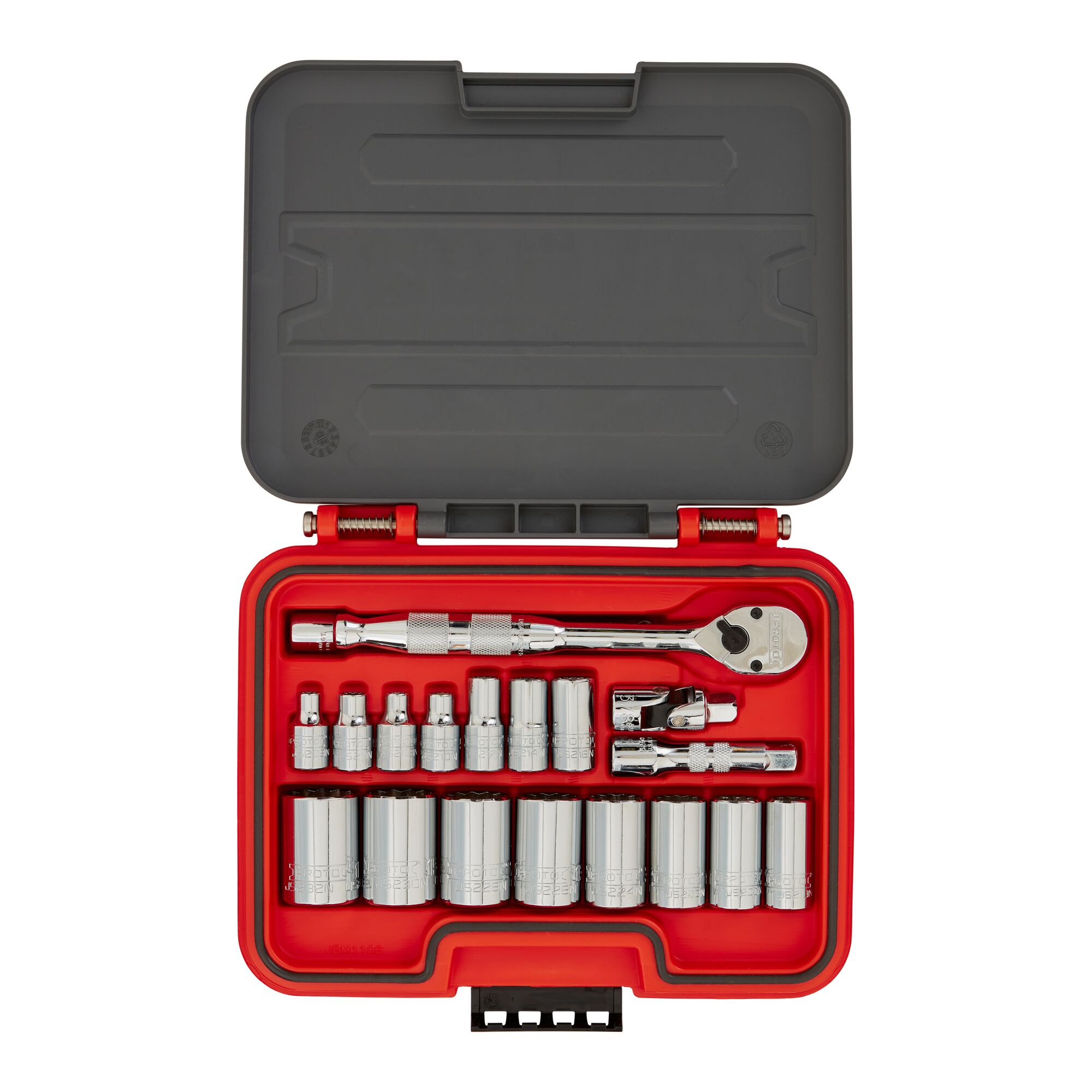 Proto J52119AS socket set container product image / Proto J52119AS socket set container imagen del producto