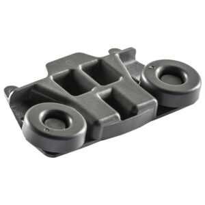 Whirlpool W10195416V dishwasher lower rack roller wheel (W1095416V) — rodillo de canastilla para lavavajillas Whirlpool W10195416V