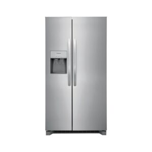 Frigidaire FRSS2623AS 25.6 cu. ft. side-by-side refrigerator — refrigerador Frigidaire FRSS2623AS side by side de 25.6 pies cúbicos
